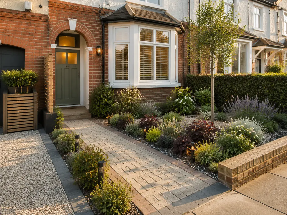 A second realistic 3D design direction for Front Garden