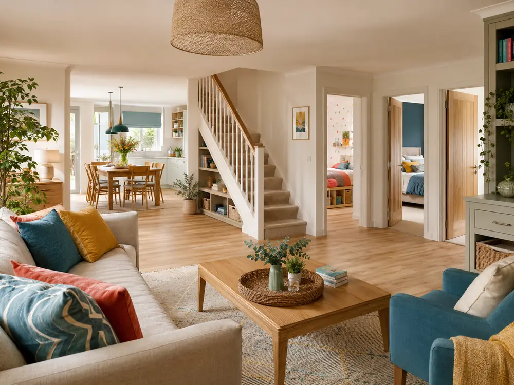 A second realistic 3D design direction for 3-Bed Home