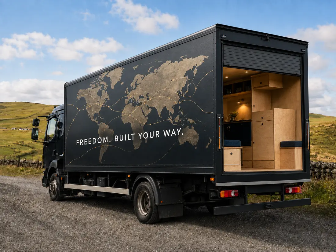A second realistic 3D design direction for Truck Conversion
